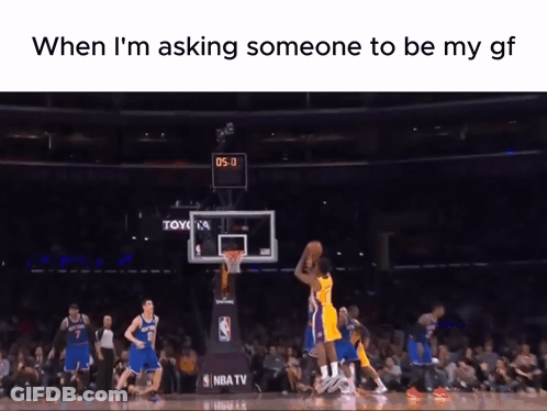 A Basketball Game Is Being Played In Front Of A Crowd With A Toyota Sign On The Basketball Hoop GIF