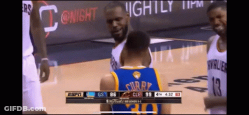 A Basketball Game Is Being Played On Espn GIF