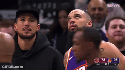 A Basketball Game Is Being Shown On The Arizona Family Sports Network GIF