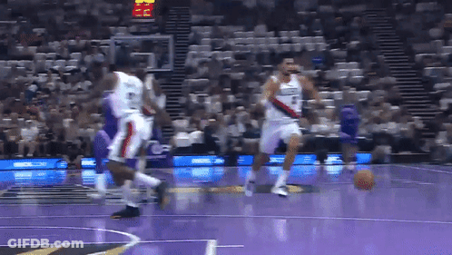 A Basketball Game Is Underway And The Scoreboard Shows A Score Of 88 To 0 GIF