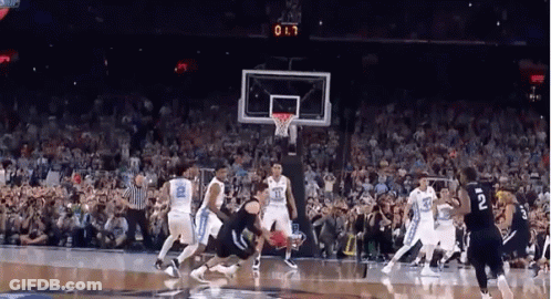 A Basketball Game Is Underway With The Score Being 0:37 GIF
