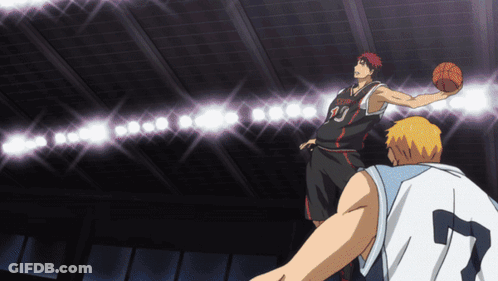 A Basketball Player In A Black Jersey With The Number 33 On It GIF