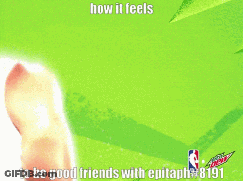 A Basketball Player In A Memphis Jersey Says How It Feels To Be Good Friends With Epitaph # 8191 GIF