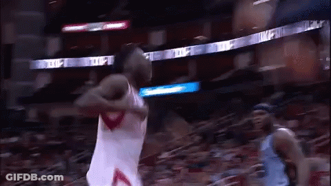 A Basketball Player In A White Jersey With The Letter A On The Front GIF