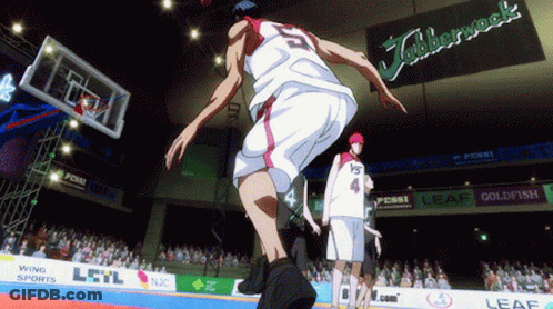 A Basketball Player In A White Jersey With The Number 4 On It GIF