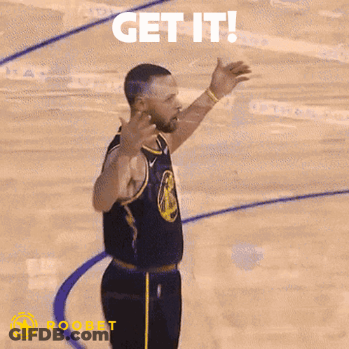 A Basketball Player Is Giving A Thumbs Up And Says Get It GIF