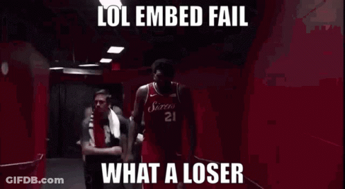 A Basketball Player Is Making A Funny Face And Says Lol Embed Fail What A Loser . GIF