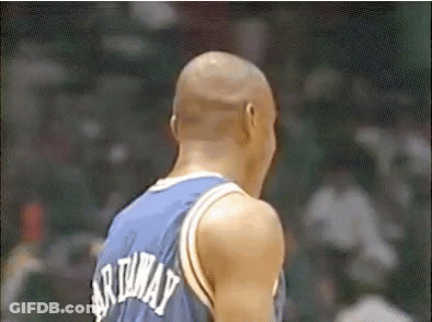 A Basketball Player Wearing A Blue Jersey With The Name Arthur On It GIF