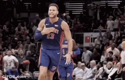A Basketball Player Wearing A Jersey That Says 23 GIF