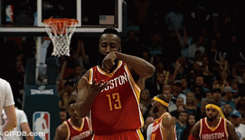 A Basketball Player Wearing A Jersey That Says Boston On It GIF