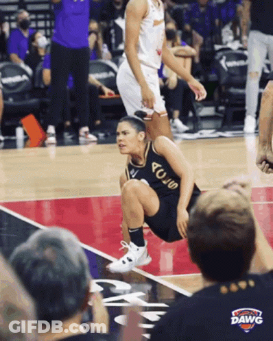 A Basketball Player Wearing A Jersey That Says Jojo On It GIF