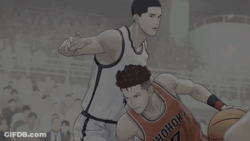 A Basketball Player Wearing A Jersey That Says ' Shoop ' On It GIF