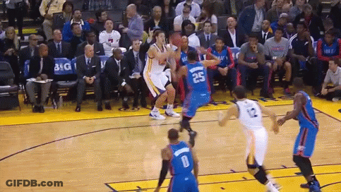 A Basketball Player Wearing A Number 25 Jersey Tries To Get A Rebound GIF