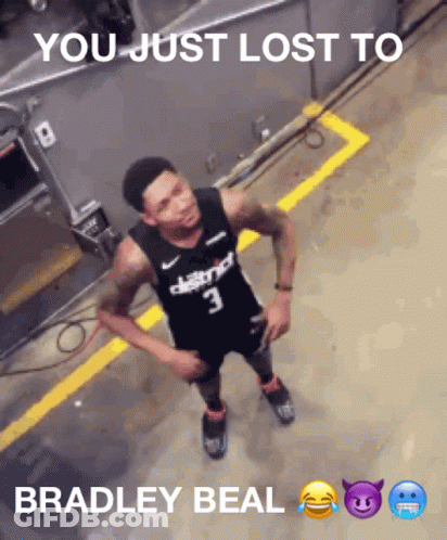 A Basketball Player With A Number 3 On His Jersey GIF