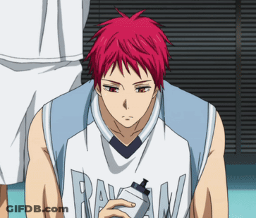 A Basketball Player With Red Hair Is Wearing A Jersey That Says Raven On It GIF
