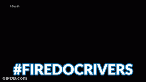 A Basketball Player With The Hashtag #Firedocrivers On The Bottom Right GIF