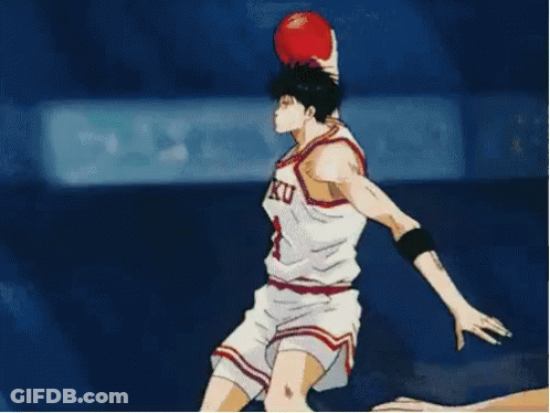 A Basketball Player With The Number 1 On His Jersey Is Jumping In The Air GIF