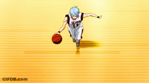 A Basketball Player With The Number 10 On His Back Is Dribbling The Ball GIF