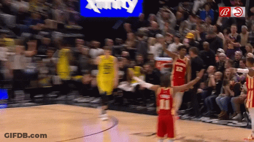 A Basketball Player With The Number 11 On The Back Of His Shirt GIF