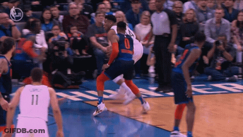A Basketball Player With The Number 11 On Their Jersey GIF