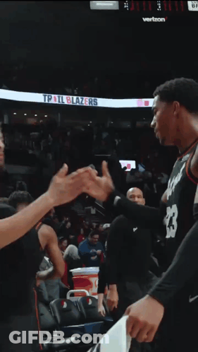 A Basketball Player With The Number 13 On The Back Of His Jersey GIF
