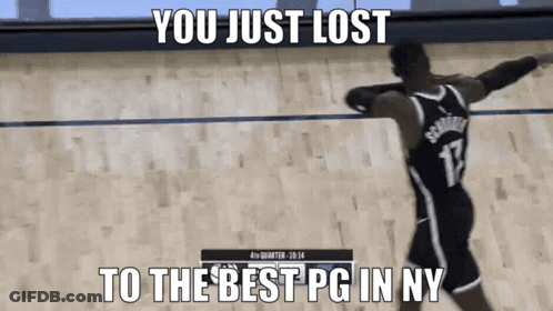 A Basketball Player With The Number 17 On His Jersey Is Jumping In The Air GIF