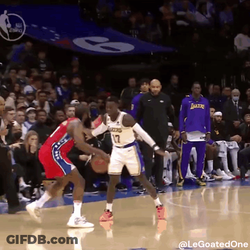 A Basketball Player With The Number 17 On His Shirt GIF