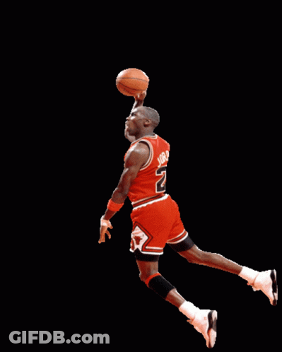 A Basketball Player With The Number 2 On His Jersey Is Jumping In The Air GIF