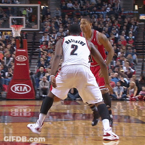 A Basketball Player With The Number 2 On The Back Of His Shirt GIF
