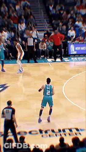 A Basketball Player With The Number 22 On His Shirt GIF