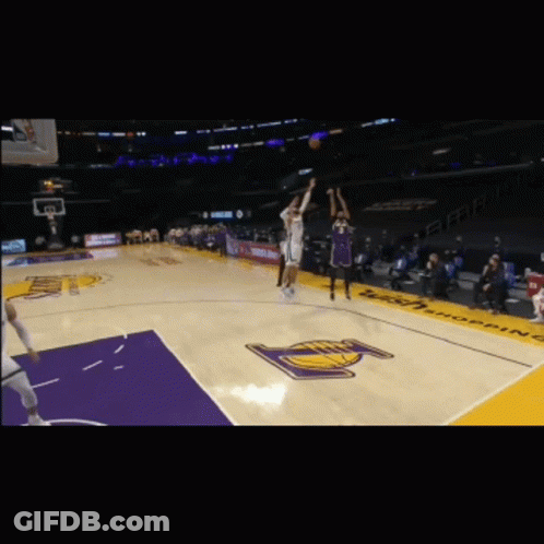 A Basketball Player With The Number 24 On His Back GIF