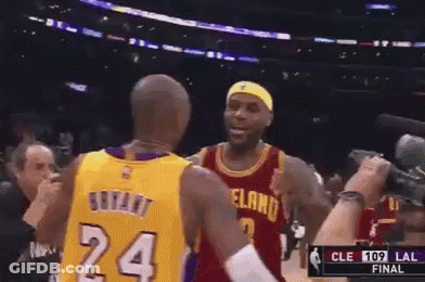 A Basketball Player With The Number 24 On His Back GIF