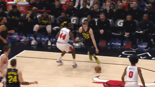 A Basketball Player With The Number 24 On His Back GIF
