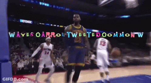 A Basketball Player With The Number 24 On His Jersey Stands On A Court GIF