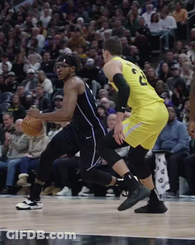 A Basketball Player With The Number 25 On His Shorts GIF