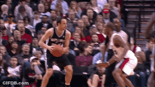 A Basketball Player With The Number 34 On His Shirt GIF