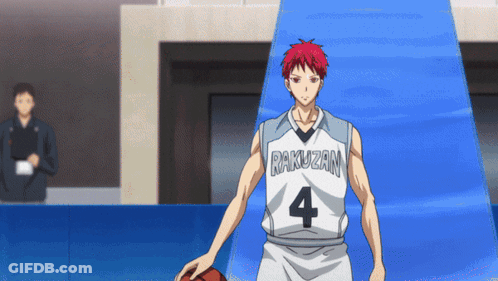 A Basketball Player With The Number 4 On His Jersey Is Dribbling The Ball GIF
