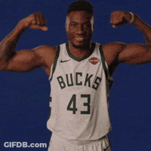 A Basketball Player With The Number 43 On His Jersey GIF