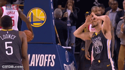 A Basketball Player With The Number 5 On The Back Of His Shirt GIF