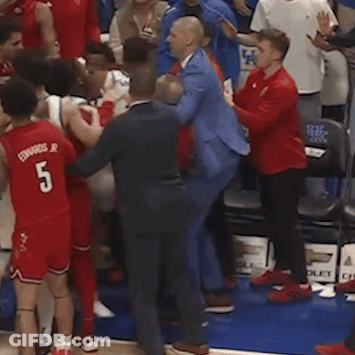 A Basketball Player With The Number 5 On Their Jersey GIF
