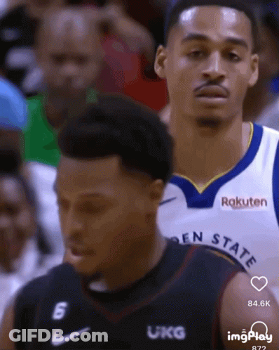 A Basketball Player With The Number 6 On His Shirt GIF