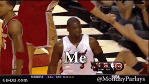 A Basketball Player With The Word Me On The Front Of His Jersey GIF