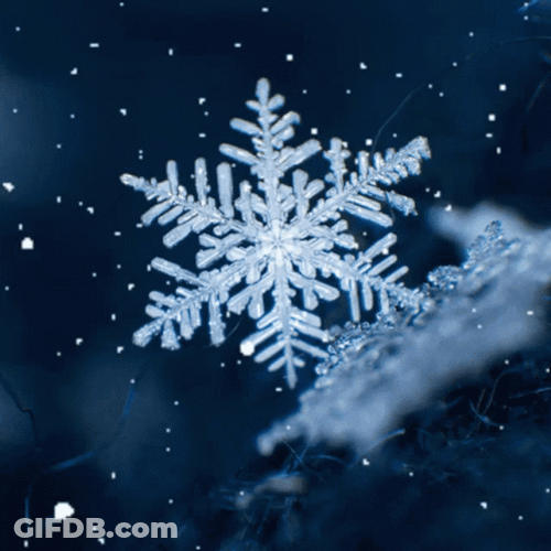 A Beautiful Snowflake GIF