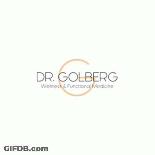 A Before And After Photo Of A Woman 'S Face With Dr Golberg Written Below It GIF