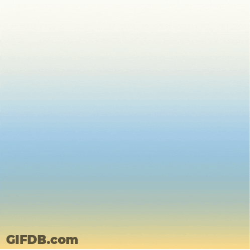 A Birthday Card That Says Happy Birthday With Balloons In The Background GIF