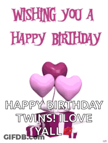 A Birthday Card Wishing Someone A Happy Birthday GIF
