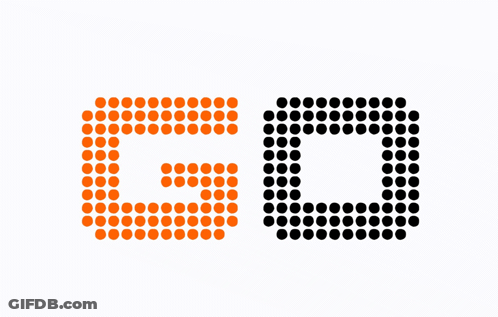 A Black And Orange Logo For The Cincinnati Bengals On A White Background GIF