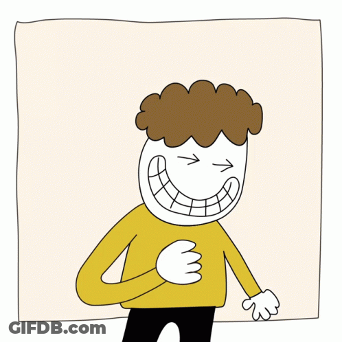 A Black And White Cartoon Character Wearing Sunglasses And Giving A Thumbs Up GIF