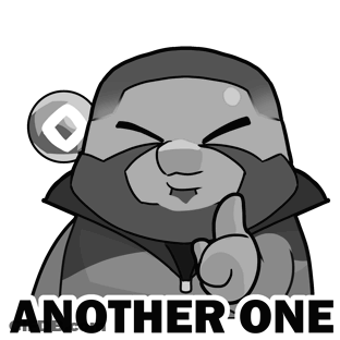 A Black And White Cartoon Of A Man With A Beard And The Words Another One GIF