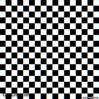 A Black And White Checkered Pattern On A White Background . GIF